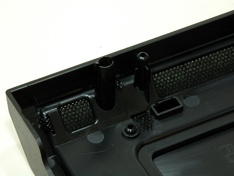 Kastfront montagepunt onder