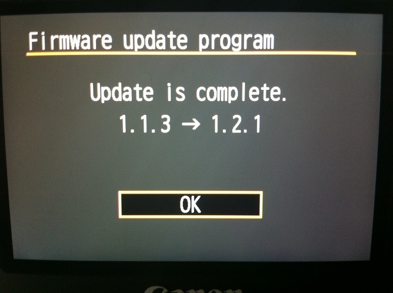 5D Mark III Firmware 1.2.1 (4/5)