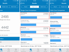 Geekbench 4 - iPhone 6S - CPU