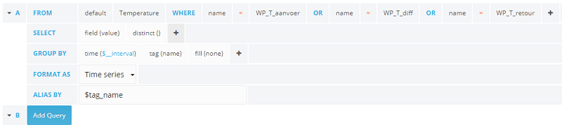Grafana query