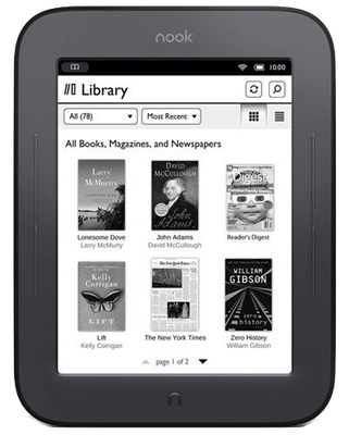 Nook touch Nook touch