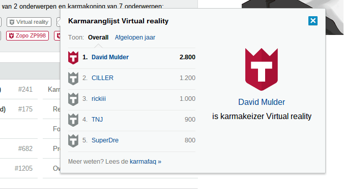 Karmakeizer vs Karmakoning