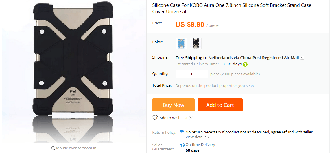 Hoezo een Kobo cover?