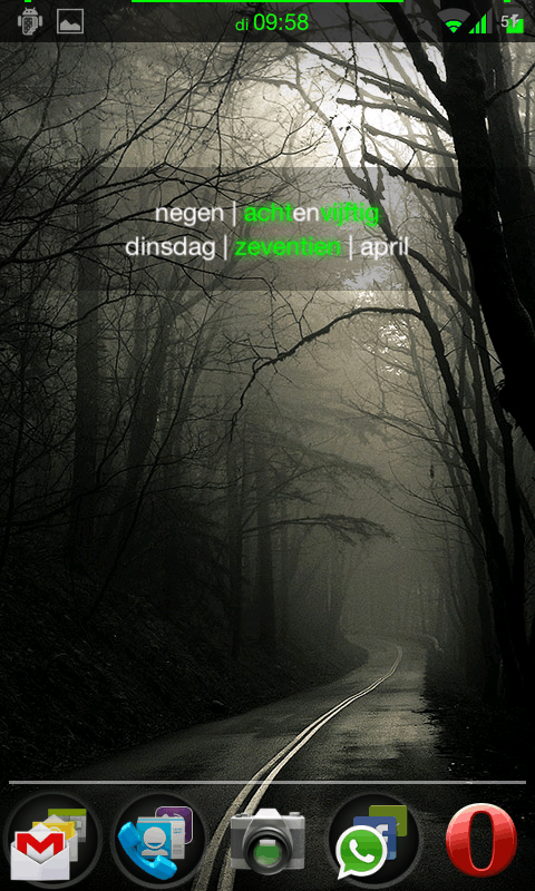 Homescreen