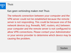 vpn fout wifi school