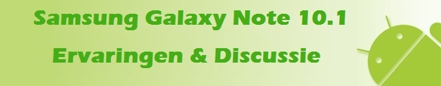 Header Samsung Galaxy Note: Ervaringen & Discussie