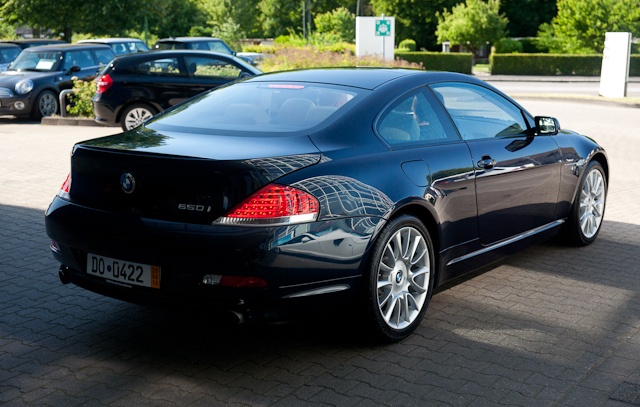 650i 3/4 achter