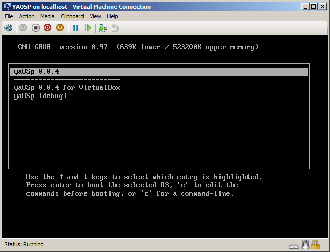 YAOSP - GRUB
