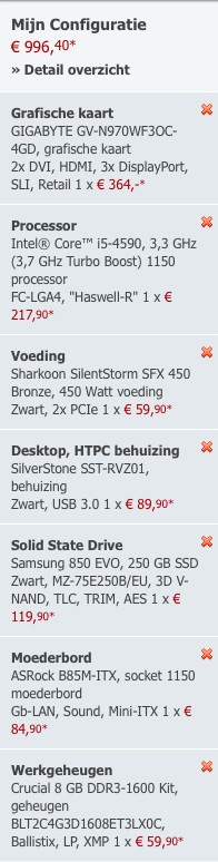 ALTERNATE PC-builder