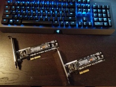 Twee M.2 Samsung 960 EVO 1TB SDD's Twee M.2 Samsung 960 EVO 1TB SDD's