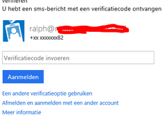 Authenticatie via SMS Authenticatie via SMS