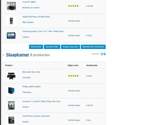 Inventaris uitgeklapt Inventaris uitgeklapt