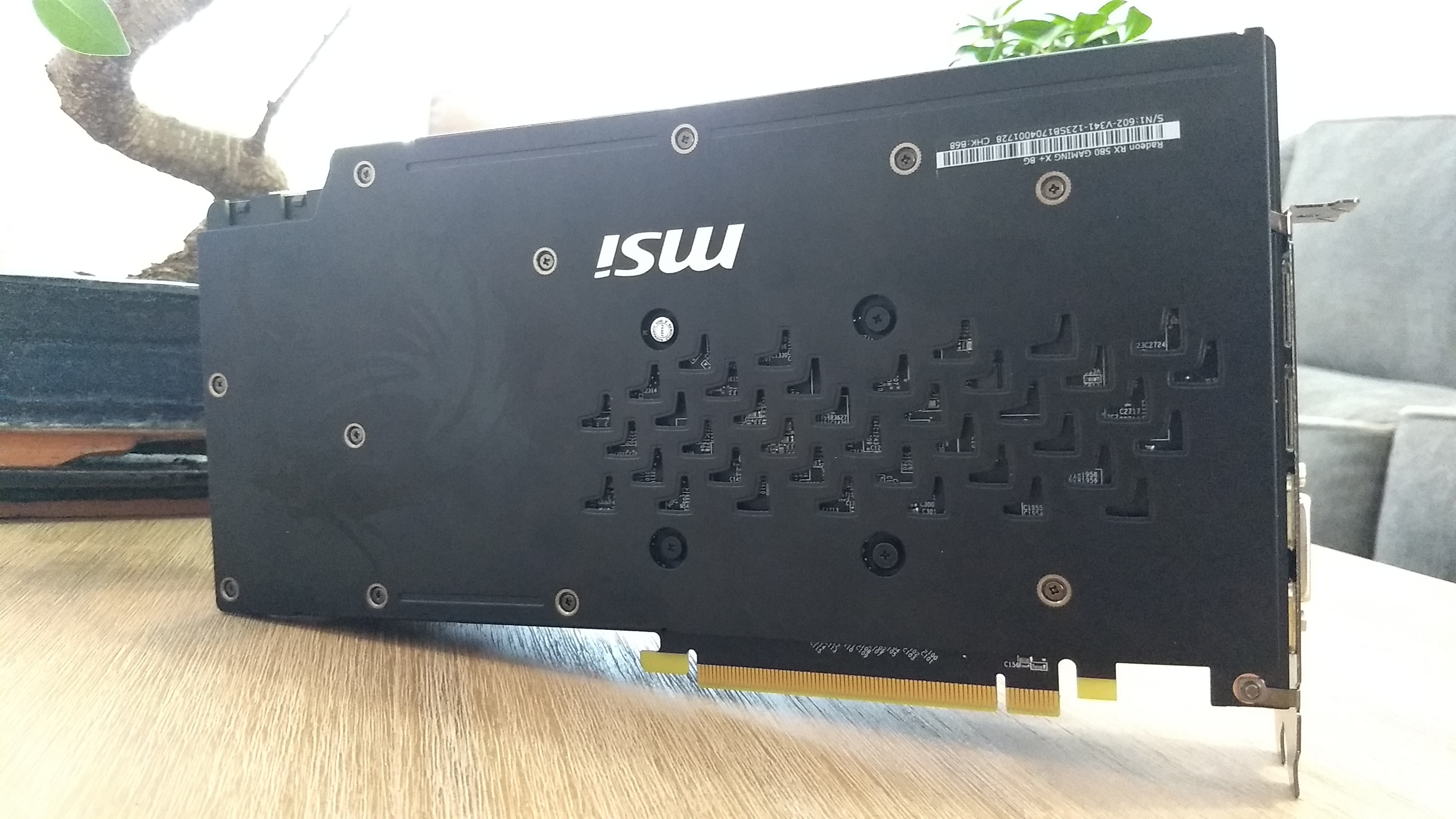Rear backplate