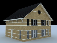 WIP - Ooster Es Tuin - Voorgevel