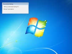 Setting up personalized settings for