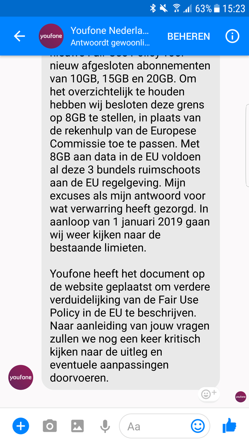 Youfone EU duidelijkheid 3