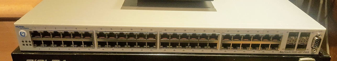 The Nortel 5520-48T-PWR The Nortel 5520-48T-PWR