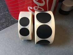 Ronde stickers