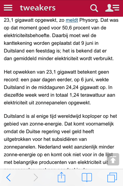 Responsive header screenshot