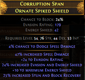 Corruption Span