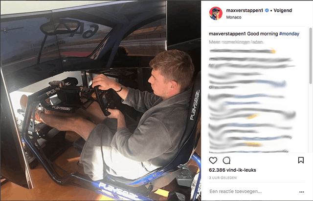 Max gebruikt toch nog iRacing! Max gebruikt toch nog iRacing!