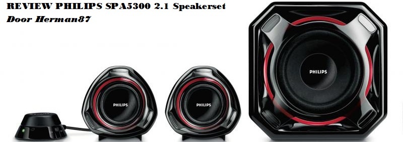 Titel review Philips SPA5300 2.1 Speakerset