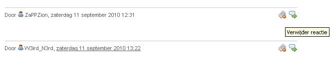 Tweakblog reactieverwijderknopje