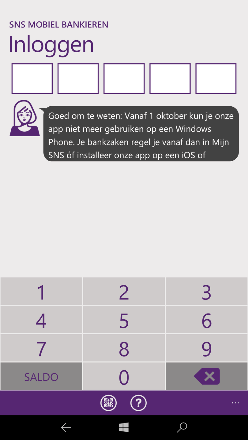 SNS mobiel bankieren SNS mobiel bankieren
