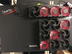 Fans running 1