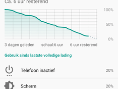 3 dagen op 1 acculading met de BlackBerry Motion
