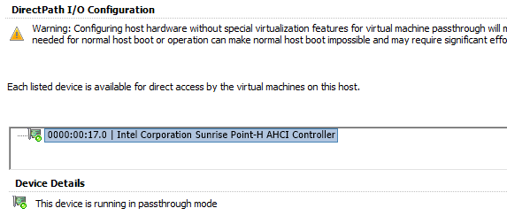 ESXi Skylake succes
