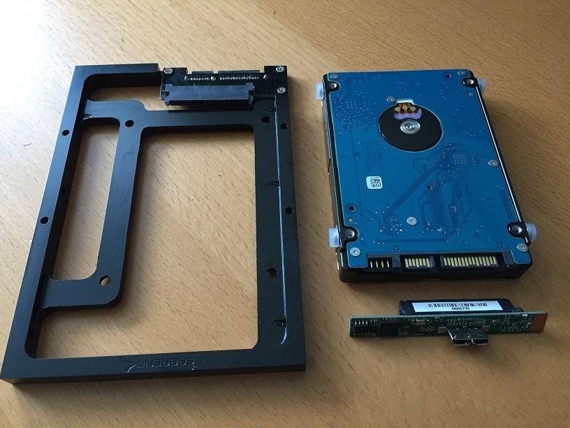 Seagate naast Sabrent Seagate naast Sabrent