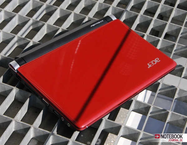 Aspire One D250 - Bovenkant