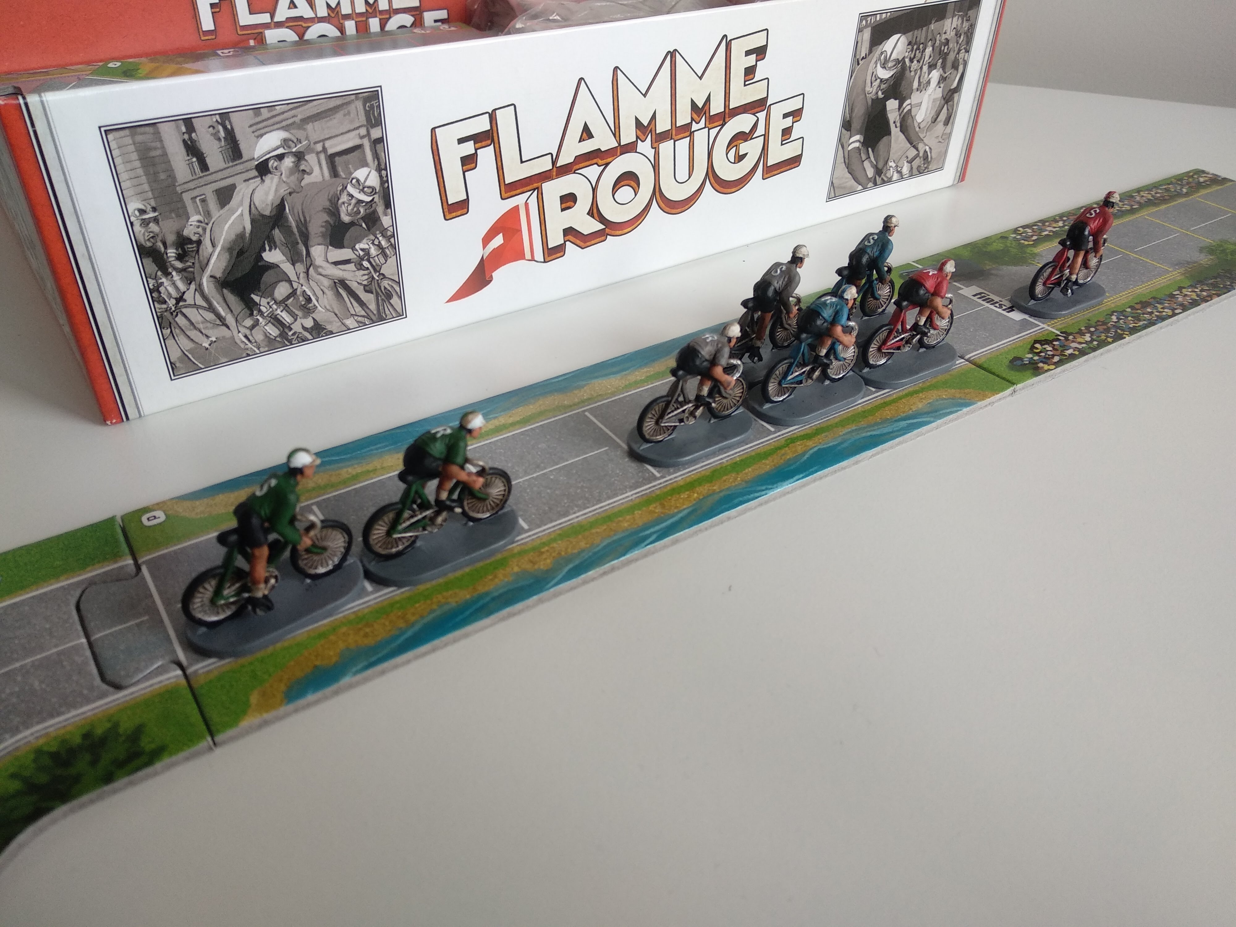 Flamme Rouge Painted Mini's 2