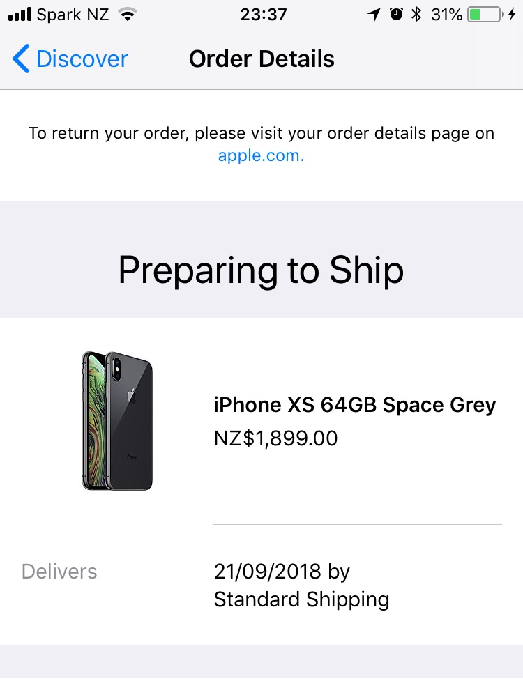 Iphone xs