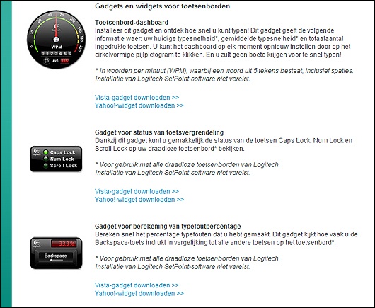 Vista Side-bar Gadgets