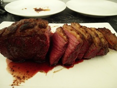 Picanha kerst gesneden