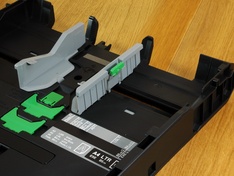 meest smalle stand breedtegeleiding papierlade 1