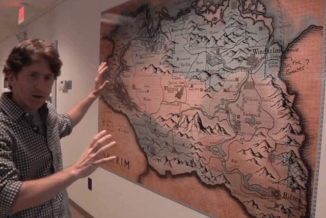Video: Behind the scenes of Skyrim