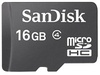 Sandisk MicroSDHC 16GB Class 4