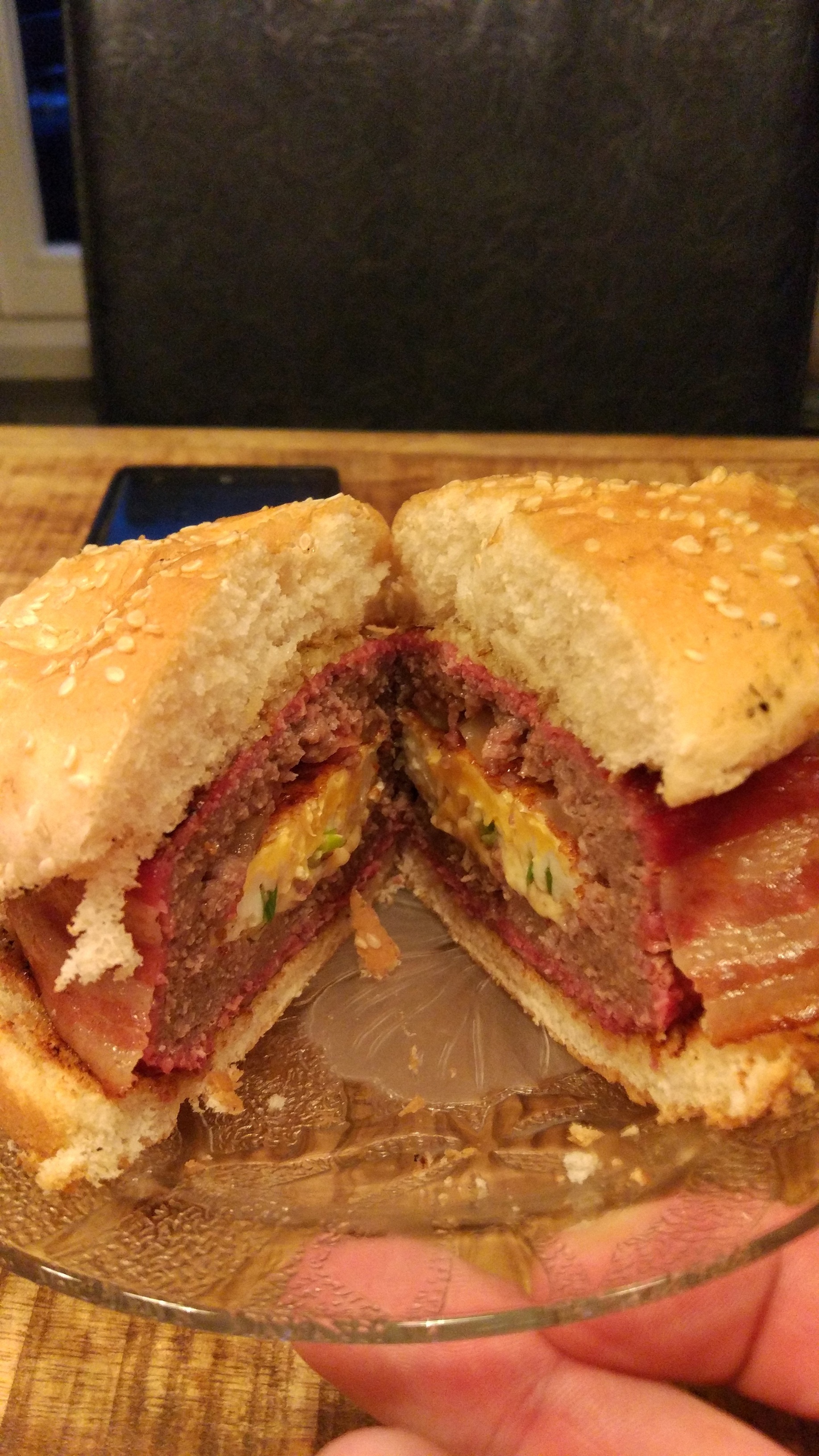 Hamburger open