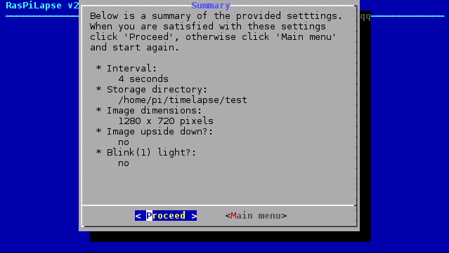 RasPiLapse v2: summary