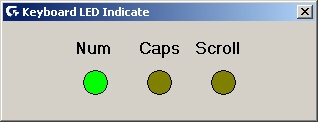 KM7580 led indicator
