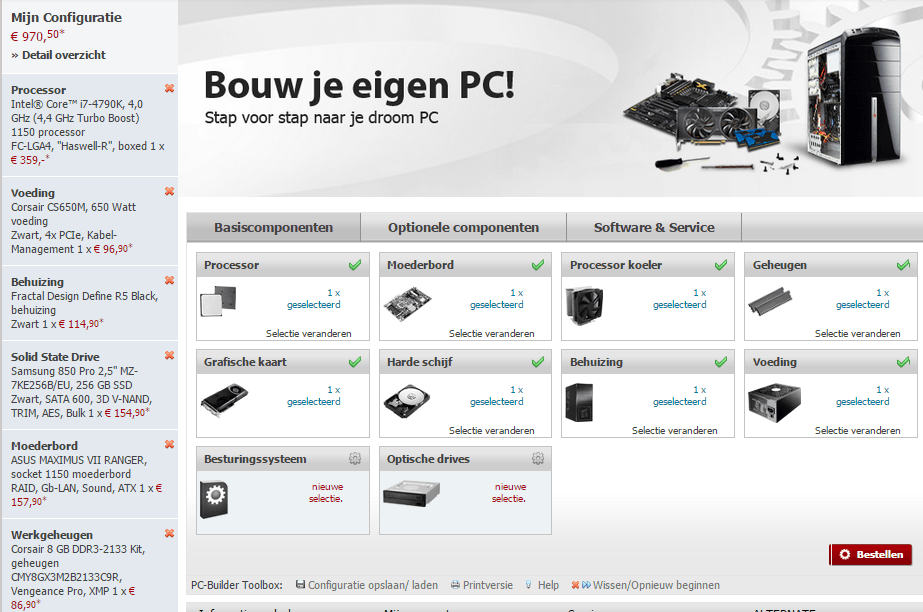Nieuwe PC