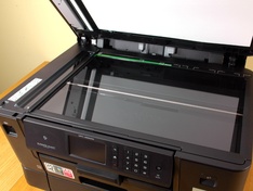 scan glasplaat