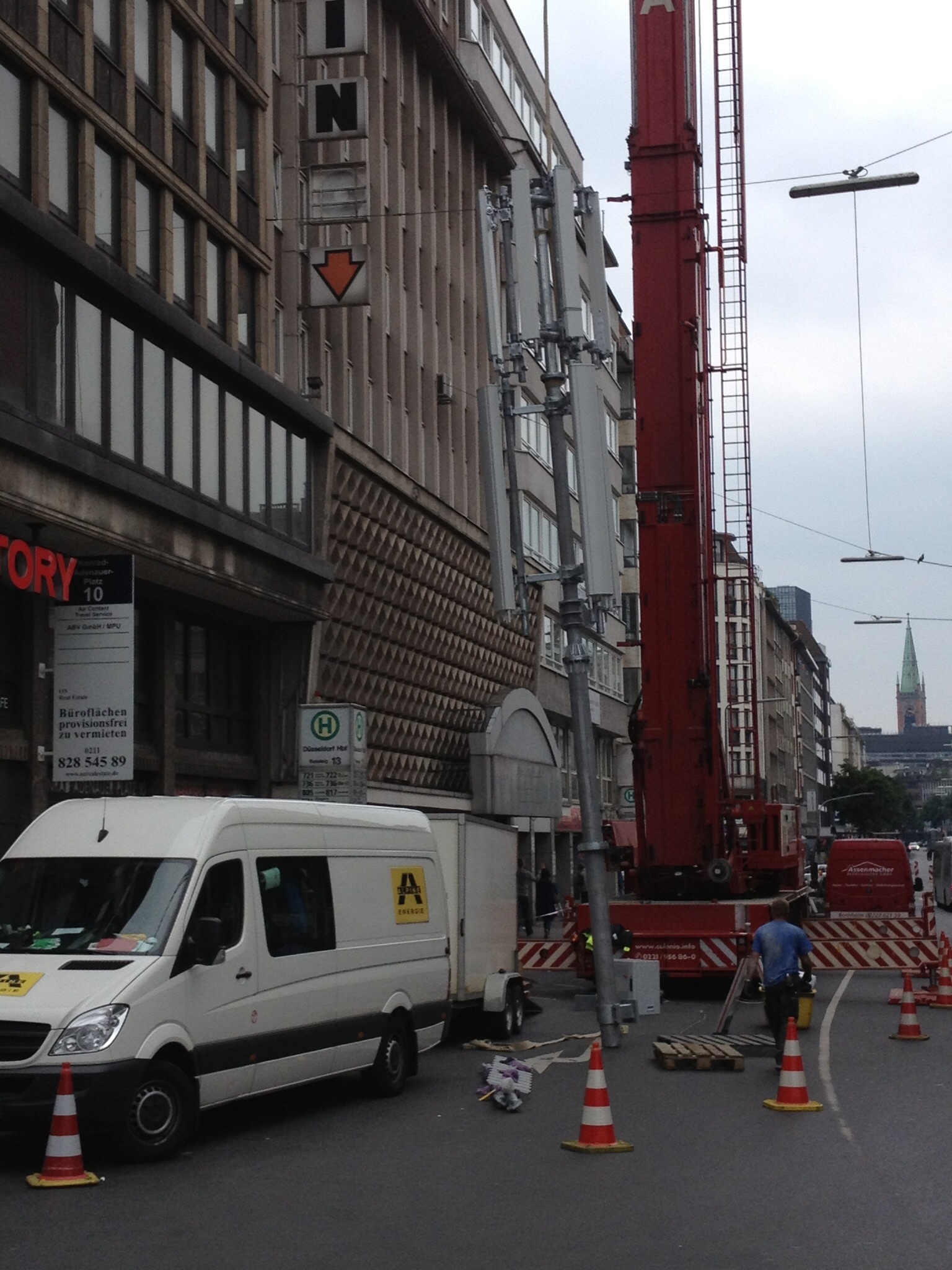 Plaatsing 4G mast Duitsland