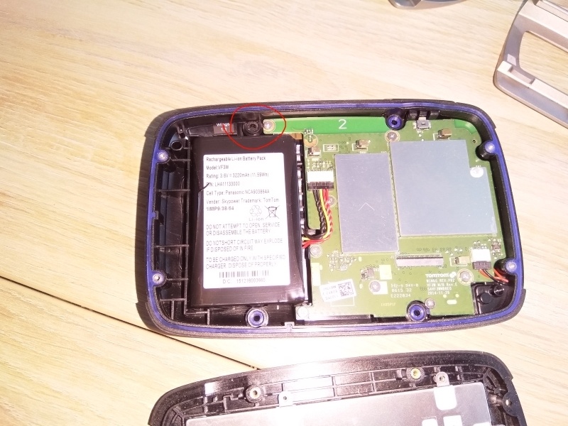 tomtom niet waterdicht
