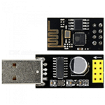 ESP01 met USB-adapter ESP01 met USB-adapter