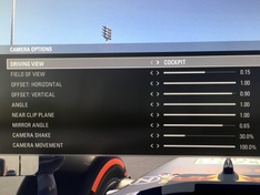 Cockpit settings