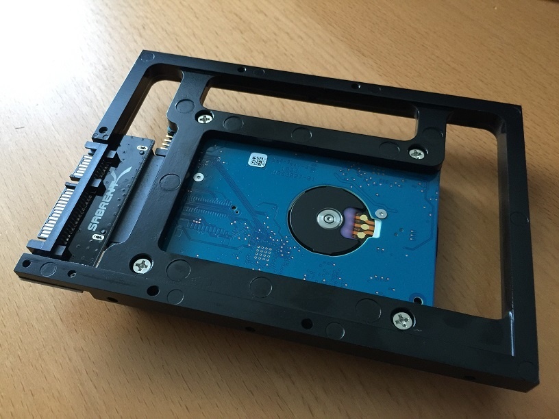 Seagate gemonteerd Seagate gemonteerd